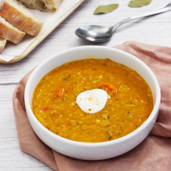 Spicy Lentil Soup - Recipe photo by fooodlove