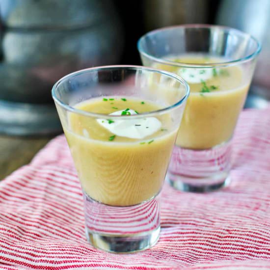 Leek and Celery Root Soup - Recipe photo by karenskitchenstories
