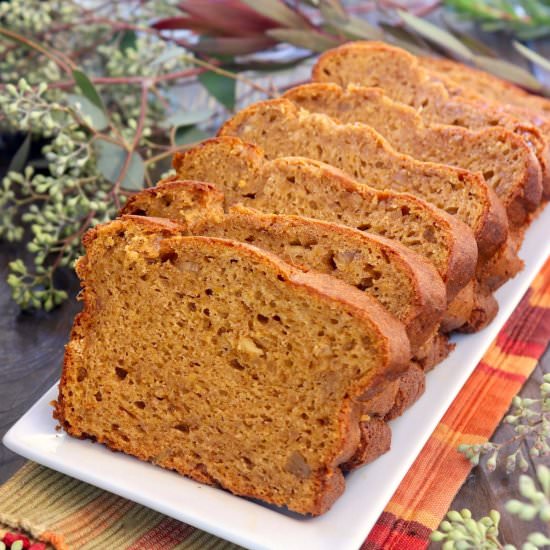 Butternut Squash Bread with Ginger - Recipe photo by cookingontheweekends