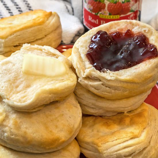 Air Fryer Biscuits (Canned) - Recipe photo by tamararay