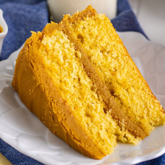 Caramel Cake - Recipe photo by bellyfull