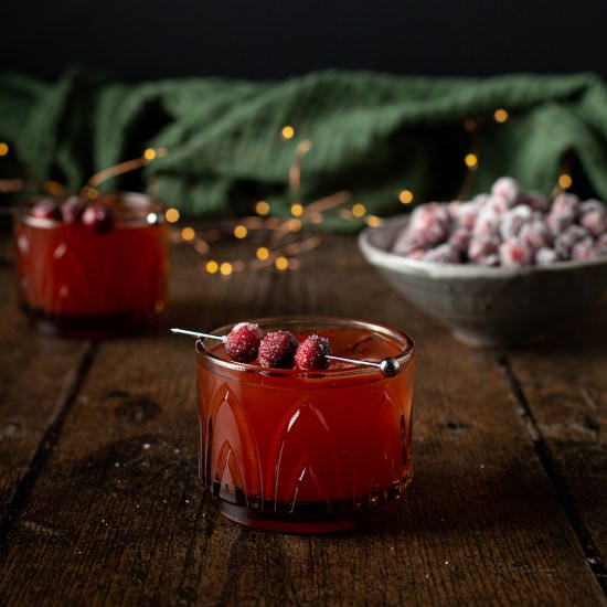 Thanksgiving and Christmas Mocktail - Recipe photo by anerdcooks