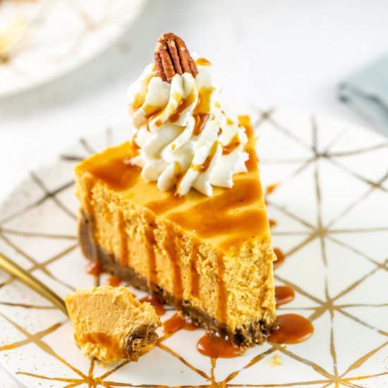 Sweet Potato Cheesecake - Recipe photo by bunsenburnerbakery