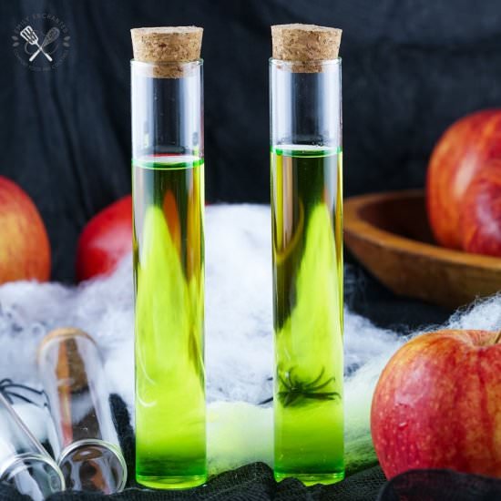 Poison Apple Vodka Shooters - Recipe photo by emilyenchanted