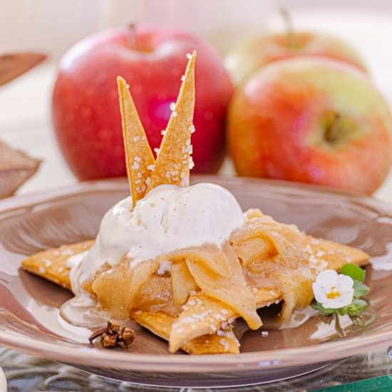 Easy to Make Apple Pie Stacks - Recipe photo by House of Elyn Ryn