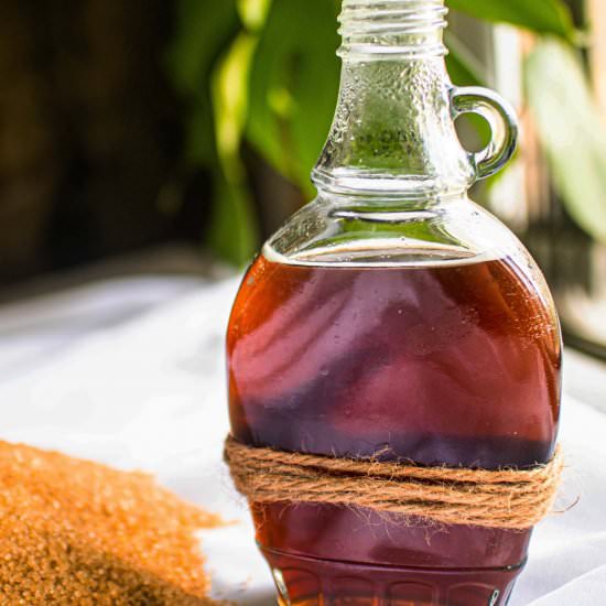Rich Demerara Simple Syrup - Recipe photo by Absolute Foodie