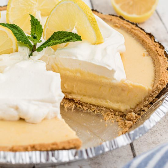 Southern Lemon Pie - Recipe photo by thecaglediaries