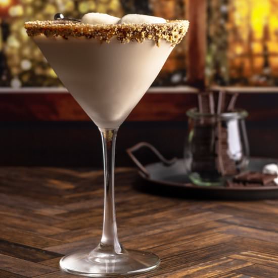 S'mores Martini - Recipe photo by CookhouseDiary
