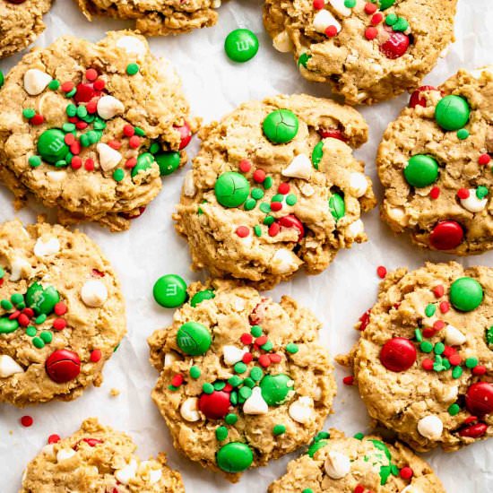 Christmas Monster Cookies - Recipe photo by The Endless Meal