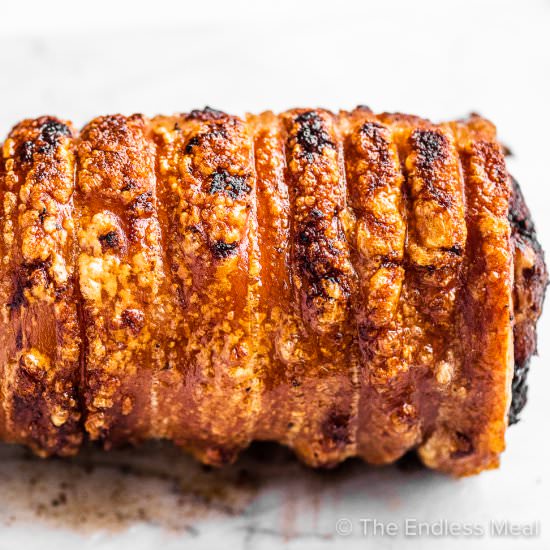Best Porchetta Recipe - Recipe photo by The Endless Meal