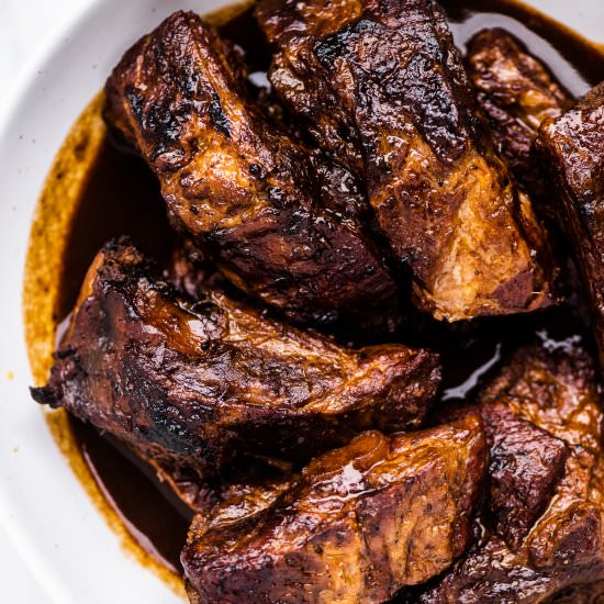 Braised Pork Ribs - Recipe photo by The Endless Meal