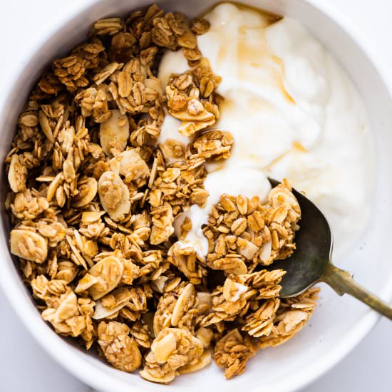 Vanilla Almond Granola - Recipe photo by The Endless Meal