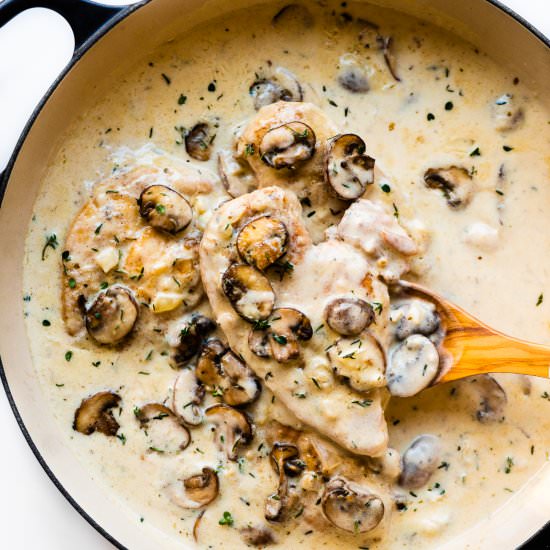 Champagne Chicken - Recipe photo by The Endless Meal
