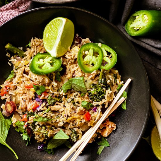 20+ Veggie Fried Rice - Recipe photo by Open Plate Anthropology