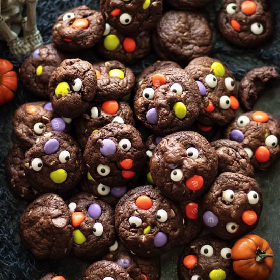 Triple Chocolate Monster Cookies - Recipe photo by URBANBAKES