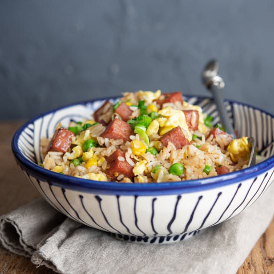 Spam Fried Rice - Recipe photo by beyondkimchee