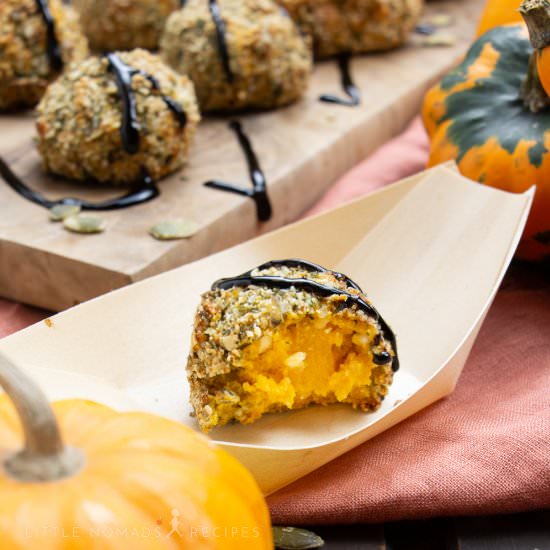 Pumpkin and Feta Croquettes - Recipe photo by The FoodOlic