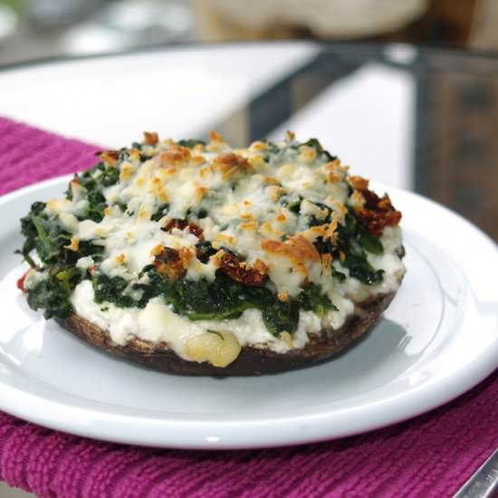 Stuffed Portobello Mushrooms - Recipe photo by Cooking and Cooking
