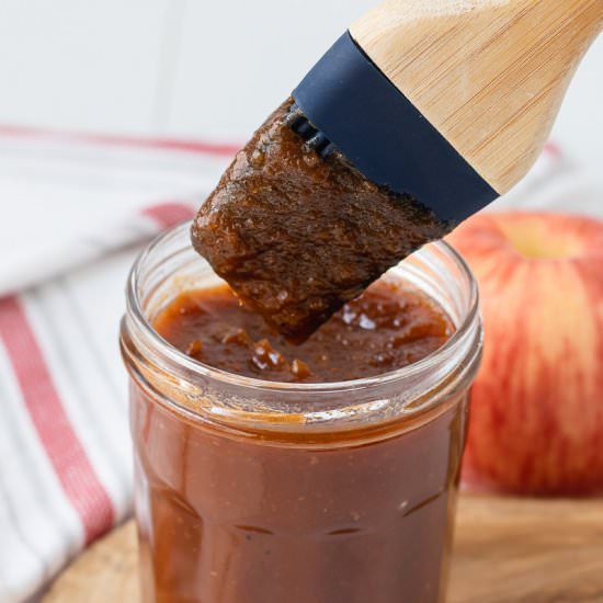 Apple Butter BBQ Sauce - Recipe photo by Entirely Elizabeth