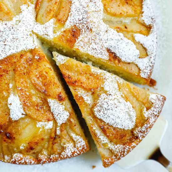 Super Moist Pear Cake - Recipe photo by cookinwithmima