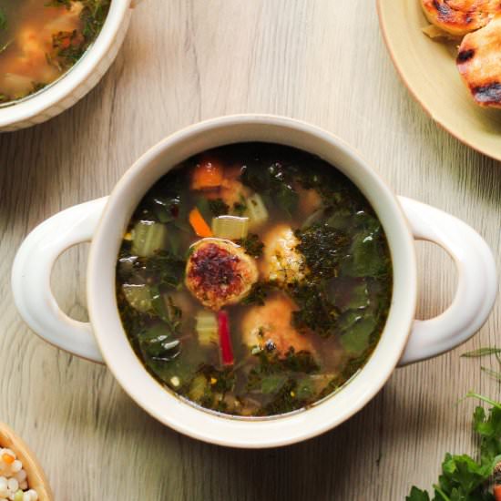Easy Italian Wedding Soup Recipe - Recipe photo by jenna@heavenlyspiced.com