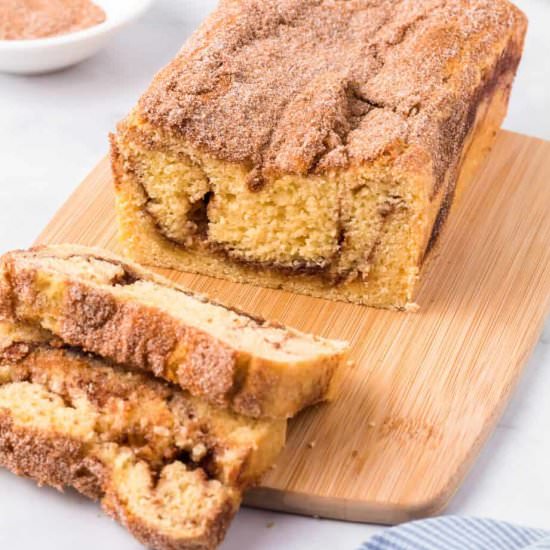 Snickerdoodle Bread - Recipe photo by OnMyKidsPlate