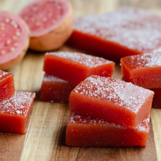 Guava Paste Candy - Recipe photo by Vecina Vegetariana