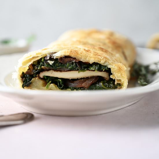 Mushroom Wellington - Recipe photo by SplashofTaste