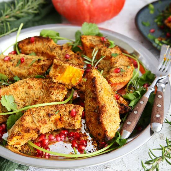 Keto Pumpkin Schnitzels - Recipe photo by angiesrecipes