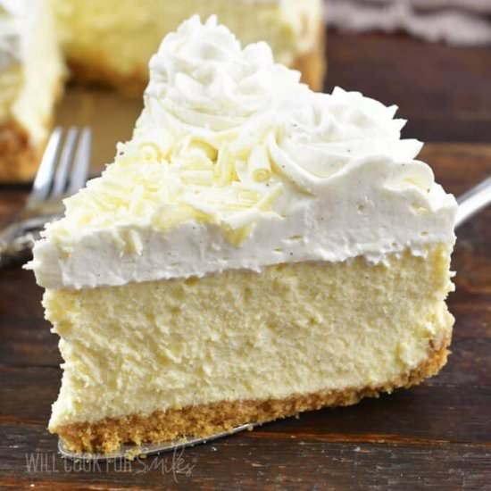 Vanilla Bean Cheesecake - Recipe photo by WillCookForSmiles