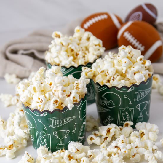 Stove Top Popcorn - Recipe photo by dwayland