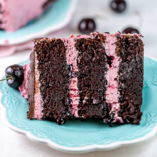 Chocolate Cherry Cake - Recipe photo by bunsenburnerbakery