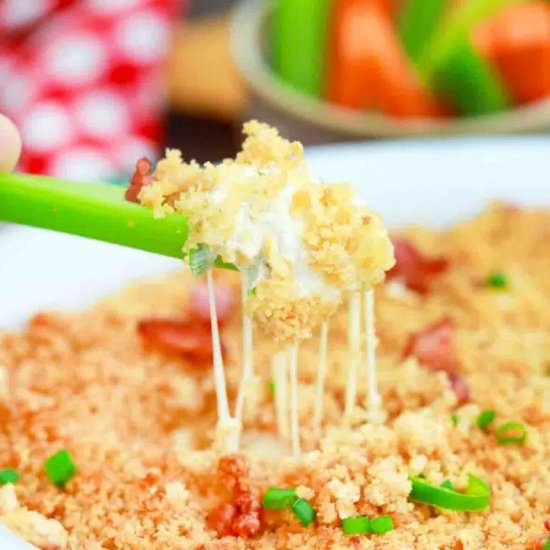Jalapeno Popper Dip - Recipe photo by peasandpeonies