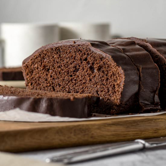 Chocolate Loaf Cake - Recipe photo by saltyginger