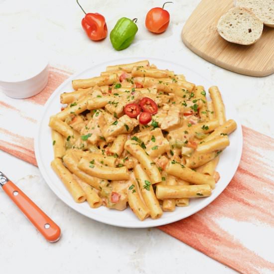 Chipotle Chicken Pasta - Recipe photo by anothertablespoon