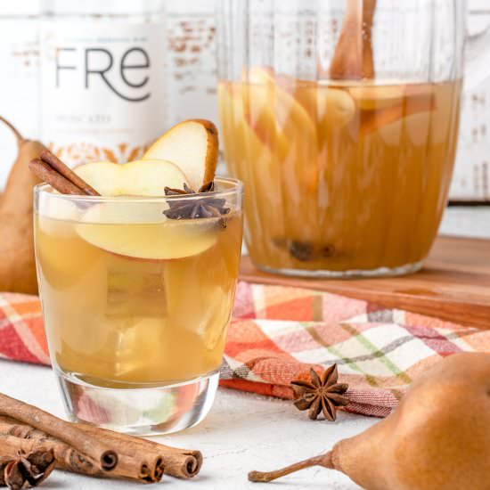 Apple Cider Sangria Mocktail - Recipe photo by Entirely Elizabeth