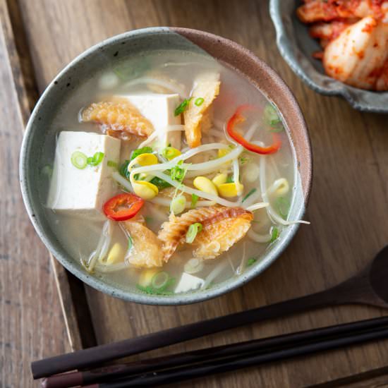 15-Minute Dried Pollock Soup - Recipe photo by beyondkimchee