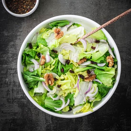 Easy Escarole Salad - Recipe photo by trafficlightcook
