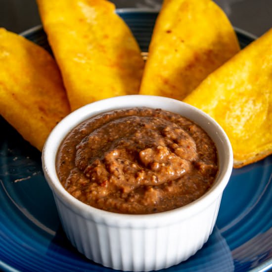 Quick Bean Dip For Dinner - Recipe photo by MexicanPlease