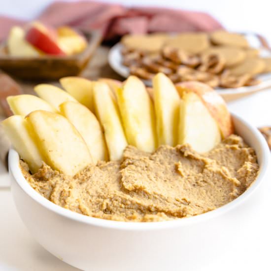 Snickerdoodle Dessert Hummus - Recipe photo by TheDeliciousSpoon