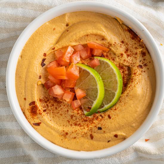 Smokey Vegan Chipotle Queso - Recipe photo by TheDeliciousSpoon