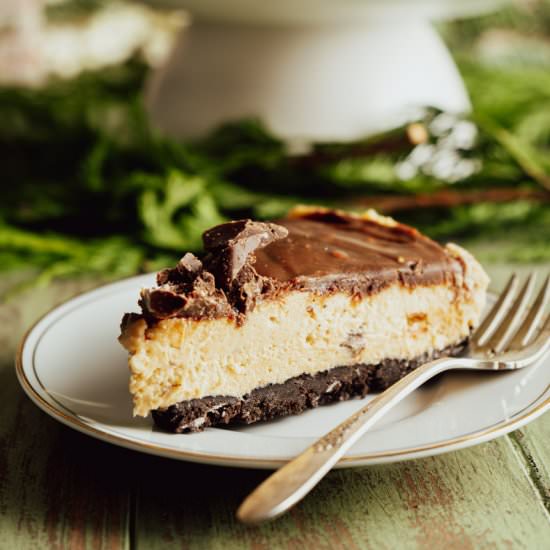 No Bake Toblerone Cheesecake - Recipe photo by TheDeliciousSpoon