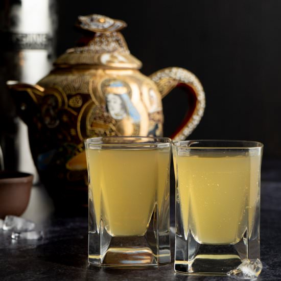 Jamieson Green Tea Shot - Recipe photo by TheDeliciousSpoon