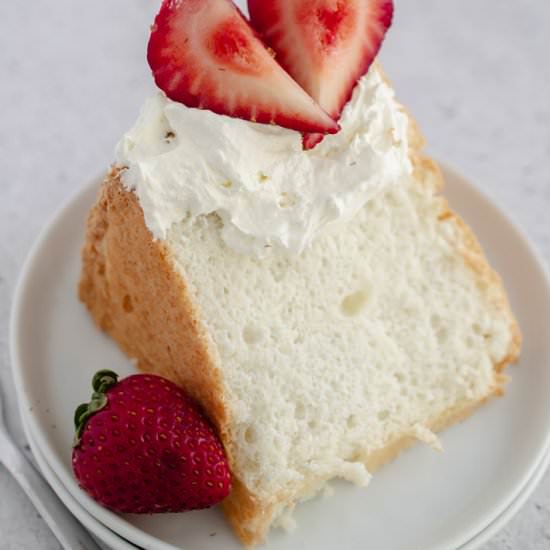 Keto Angel Food Cake - Recipe photo by fitandfull