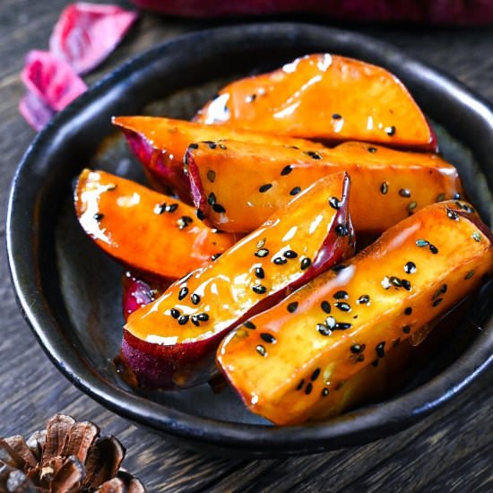 Japanese Candied Sweet Potato - Recipe photo by Sudachi Recipes