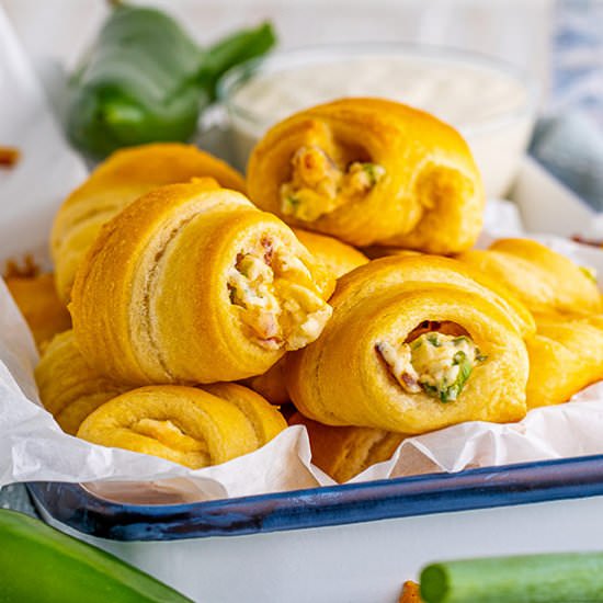 Jalapeno Popper Crescent Rolls - Recipe photo by bellyfull