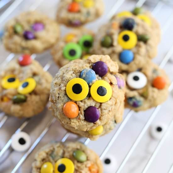Gluten-Free Monster Cookies - Recipe photo by Delightful Mom Food