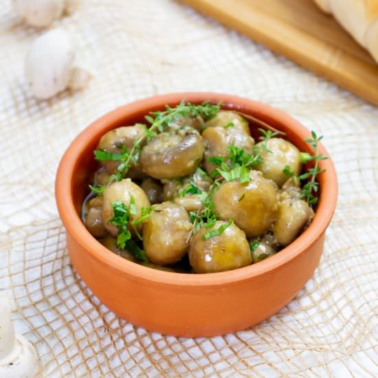 Garlic mushroom - Recipe photo by mecooks.com