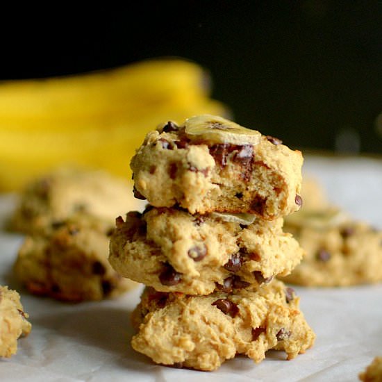 Pancake Mix Chocolate Chip Cookies - Recipe photo by Athletic Avocado