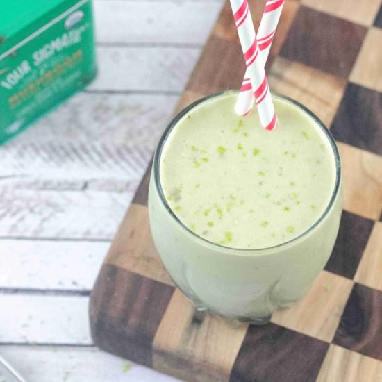 Energizing Matcha Banana Smoothie - Recipe photo by Fitasamamabear
